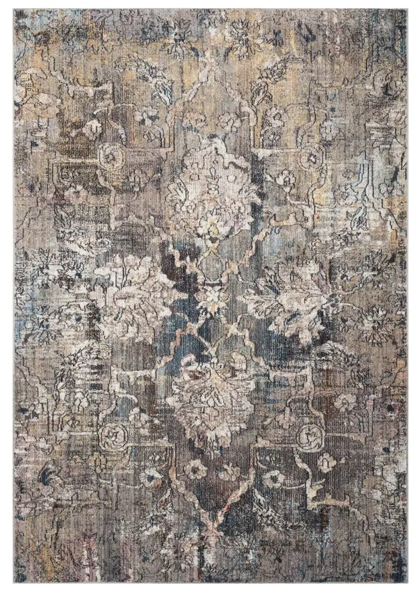 Safavieh 8& x 10& Bristol BTL487L Blue - Grey Rug
