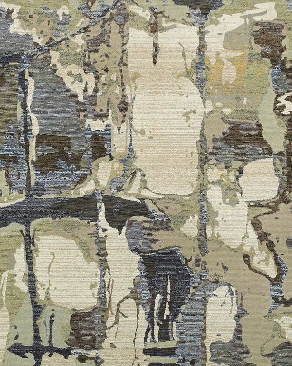 Oriental Weavers Evolution 8027A 6&7x22 x 9&6x22 Blue Area Rug