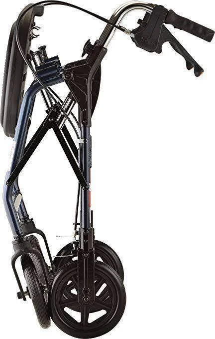 Nova Mighty Mack Heavy Duty Rolling Walker, Blue