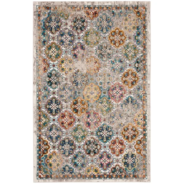 Safavieh Aria ARA161E 6&5x22 x 6&5x22 Square Beige, Multi Area Rug