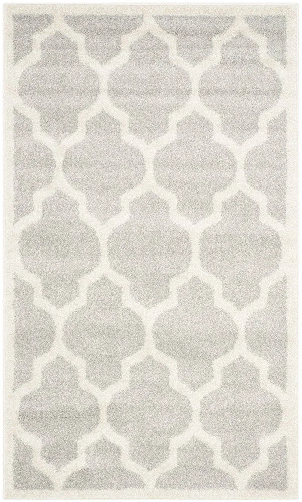 Safavieh 2&-3x22 x 15& Amherst AMT420B Light Grey, Beige Rug