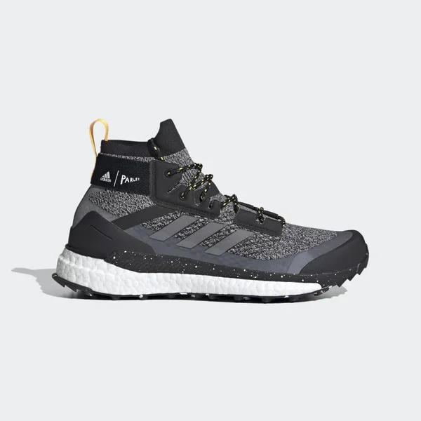 Adidas Terrex Free Hiker Parley Hiking Shoes - Men's - Core Black, White, Solar Gold - 8