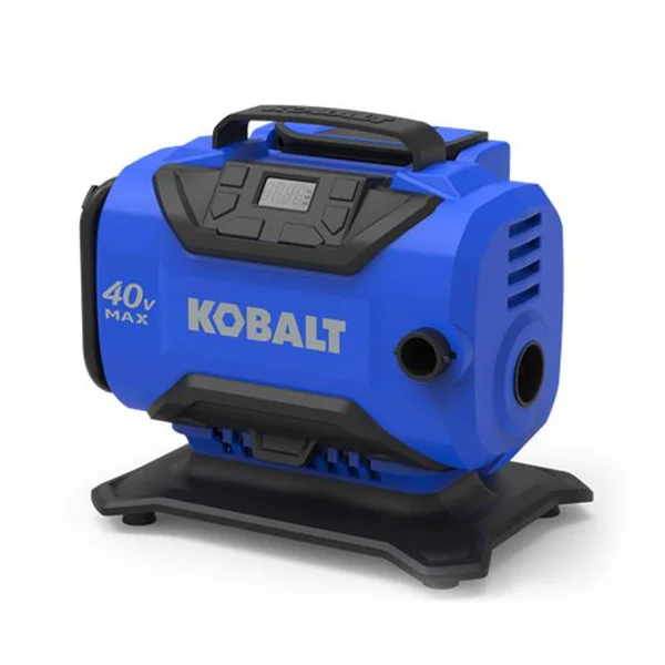 Kobalt 40-Volt Lithium Ion (Li-Ion) Air Inflator (Power Source: Battery) (Battery and Charger Not Included) in Blue, Kif 0040-0