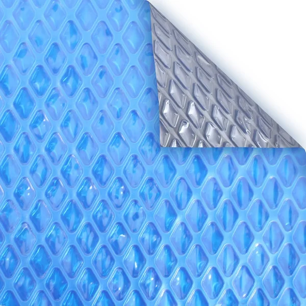 Pool Mate Deluxe 5-Year Blue/Silver Solar Blanket for In-Ground Swimming Pools - 20& x 40&
