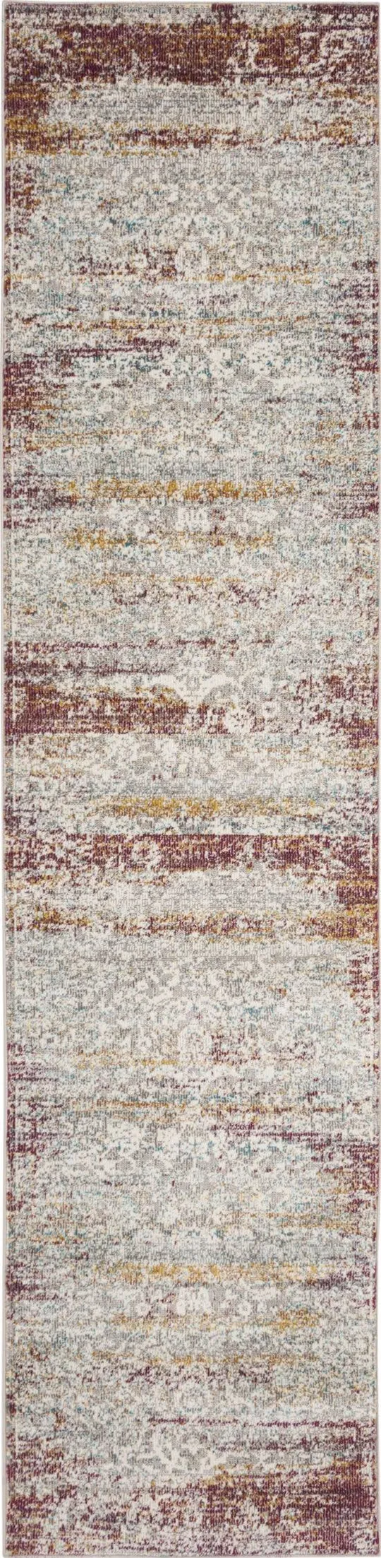 Safavieh Aria ARA156R 6&5x22 x 6&5x22 Round Red - Creme Area Rug