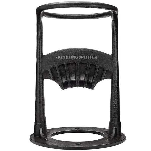 Kindling Splitter, Firewood Log Splitter, Manual Made of Cast Iron