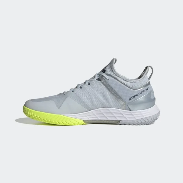 Adidas Adizero Ubersonic 4 Tennis Shoes - Men's - Cloud White - Halo Blue - 13.5
