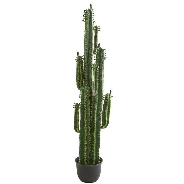 Nearly Natural 8103 6.5& Cactus Artificial Plant