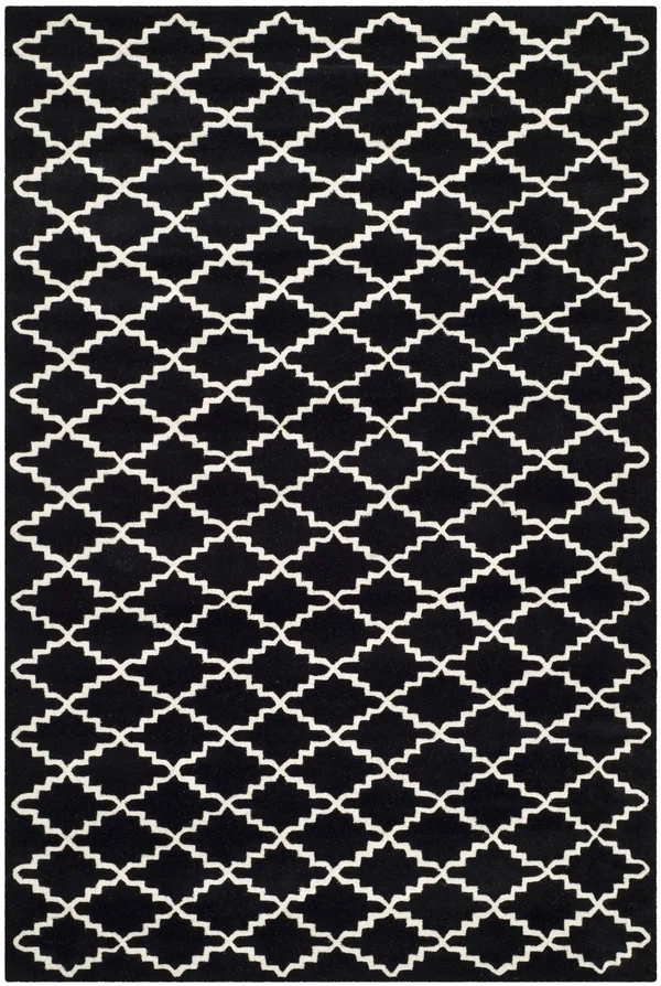 Safavieh Chatham Black & Ivory 8& x 10& Rug