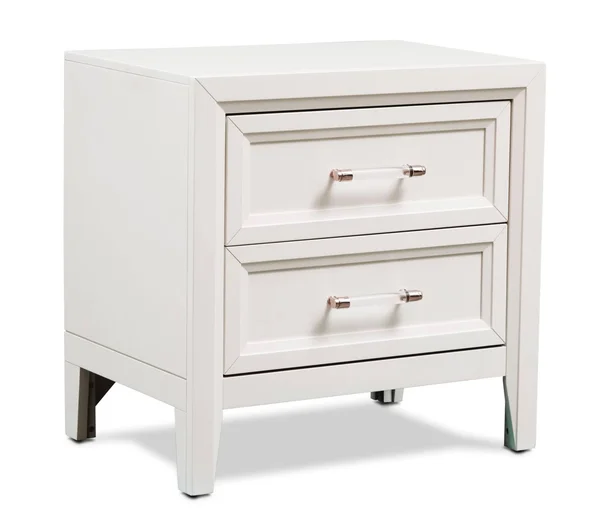 Charlie Charging Nightstand - White