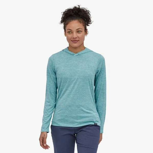 Patagonia Women's Capilene Cool Daily Hoody - Iggy Blue - XL