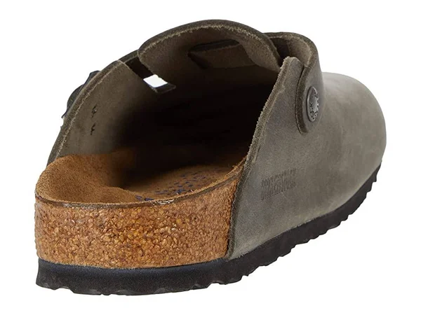 Birkenstock Boston Oiled Leather Iron Soft Footbed 45