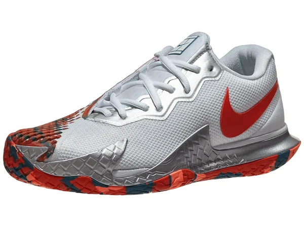 Nike Men's NikeCourt Air Zoom Vapor Cage 4 Tennis Shoes - White