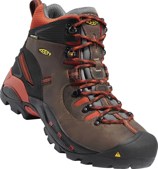 Keen Utility Pittsburgh Soft Toe 8 Men's Brown