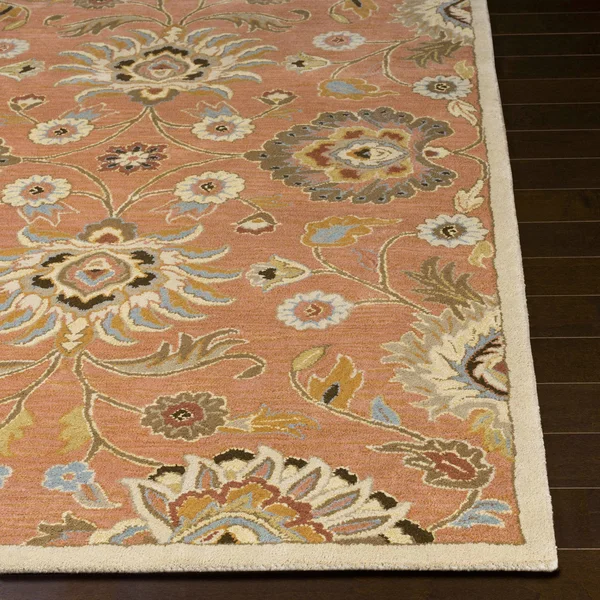 Black 7&6x22 x 9&6x22 Traditional Wool Area Rug - Hauteloom