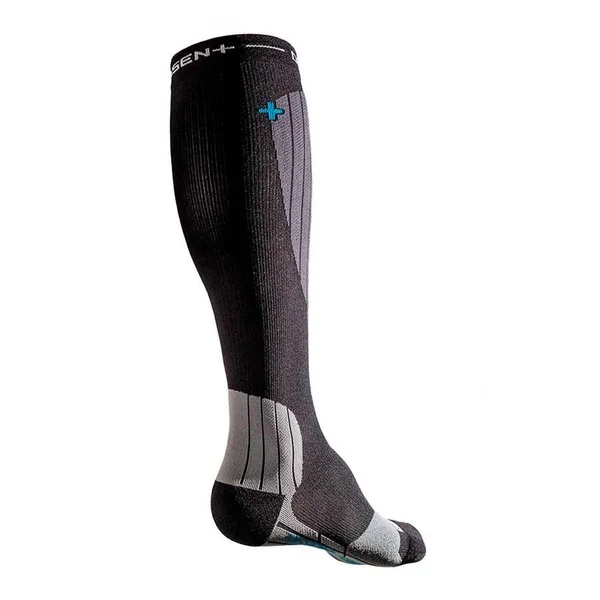 Dissent Ski GFX Hybrid Protect Compression Socks, Black - XL
