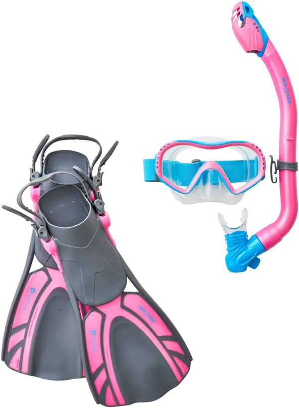 Guardian Youth Sea Star Snorkeling Set, Kids, L/xl, Blue