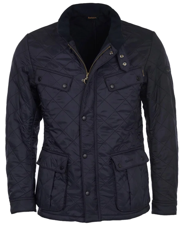 Barbour International Ariel Polarquilt Jacket, Navy