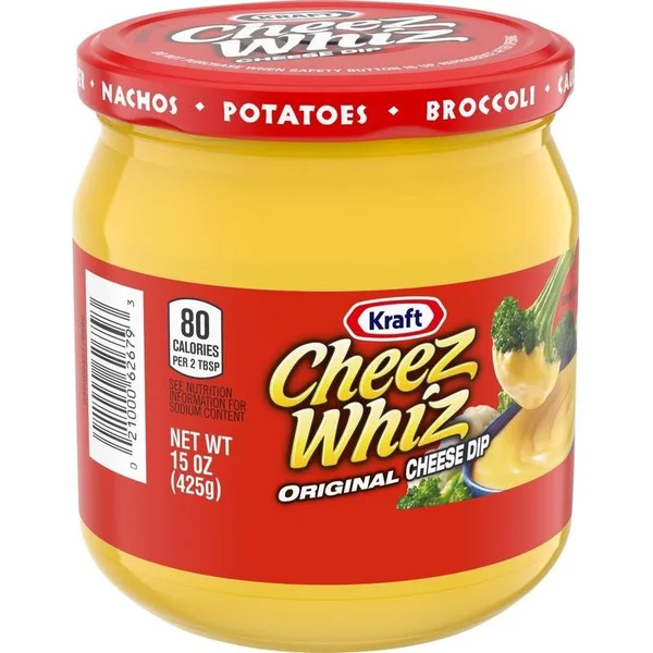 Cheez Whiz 235gr Queso Cheddar Untable Sabor Original