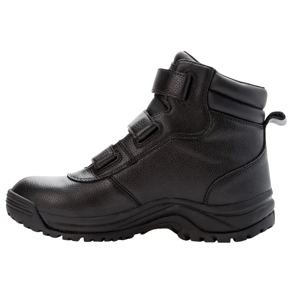 Propet Men's Cliff Walker Tall Strap Boot, Size: 16, Black