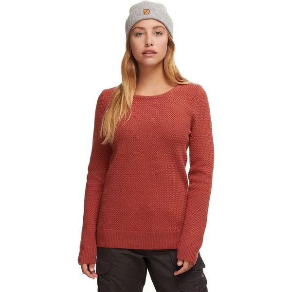 Fjallraven Ovik Structure Sweater - Women's Terracotta Pink, XS
