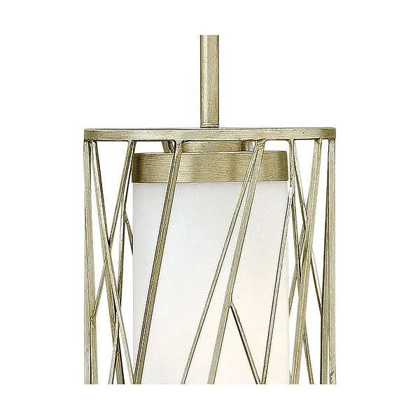Fredrick Ramond Nest 1 Light Mini-Pendant - Silver Leaf - FR41617SLF