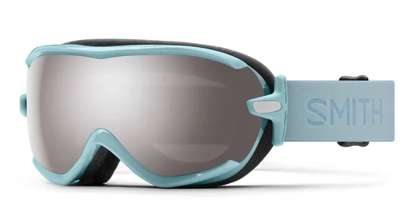 Smith Virtue Goggles Womens Polar Blue/ChromaPop Sun Platinum Mirror