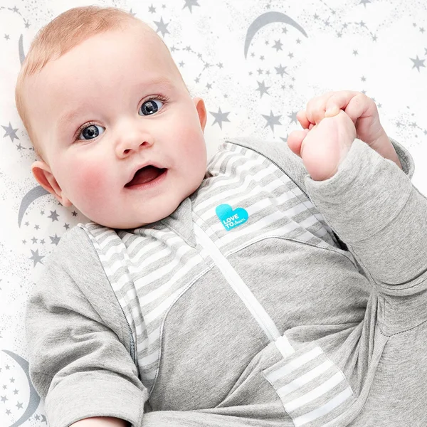 Gray Swaddle Up Transition Suit - Love to Dream Large