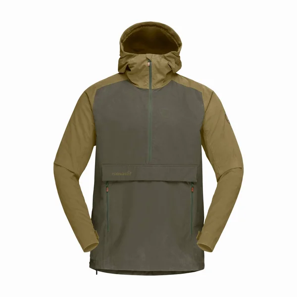 Norrona Svalbard Cotton Anorak Men's, Olive Drab, XL