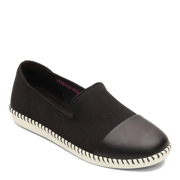 Skechers Women's Cleo Stitch Flat - Black