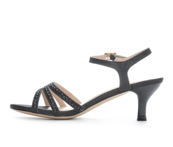 Women's LLorraine BERKLY Heeled Dress Sandals in Black Size 7 Wide