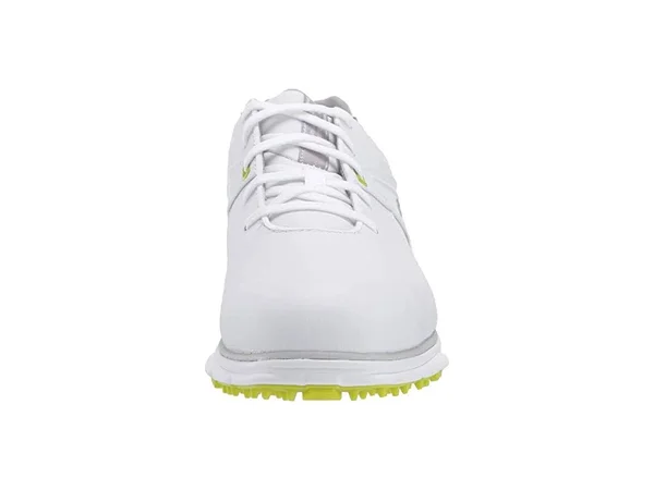 FootJoy Men's Pro|SL Spikeless Golf Shoes Size 12 - White/Lime