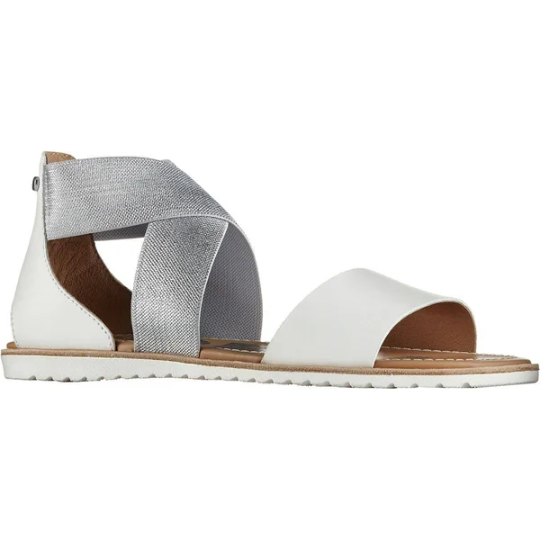 Sorel Ella Sandal - Women's White, 6.5