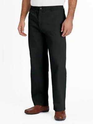 Scandia Woods Men's John Blair Relaxed-Fit Sport Pants - Black Twill 46 M