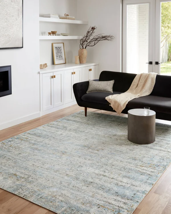 Loloi II Drift DRI-03 Ivory Sky Rug - 5 ft x 7 ft 6 in