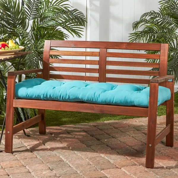Greendale Home Fashions Outdoor 51-inch Bench CUSHION - Teal