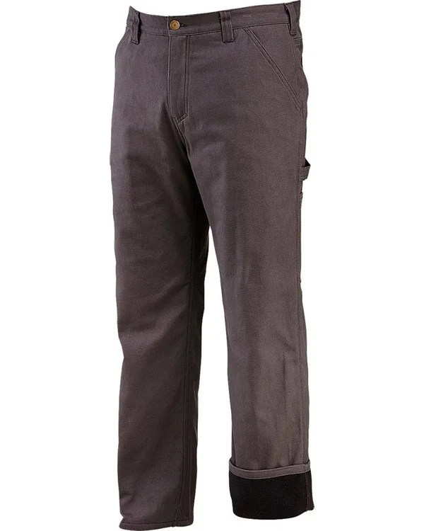 Wolverine Fleece Lined Hammer Loop Pants, Men's Charcoal