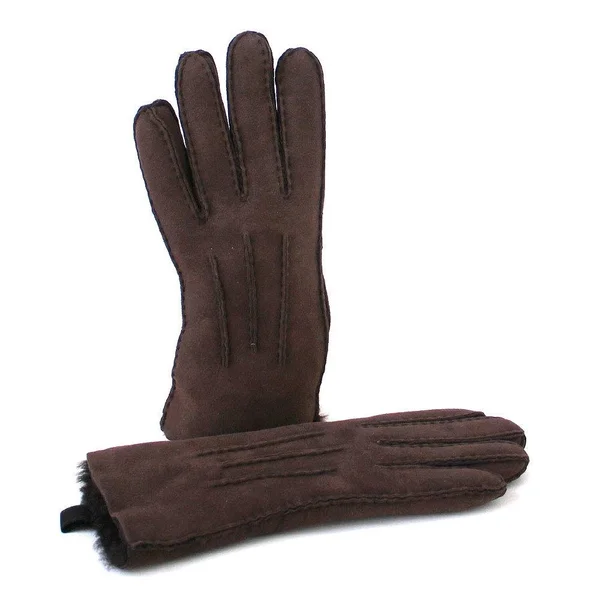 Ugg Men's Shearling 3pt Glove Sheepskin in Chocolate - Size M