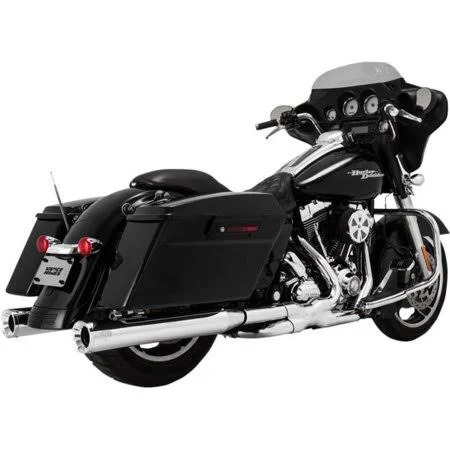 Vance & Hines 16714 Eliminator 400 Slip-Ons - Chrome - Silver