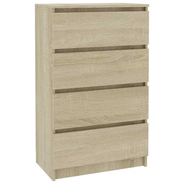 vidaXL Sideboard Sonoma Oak 23.6x22x13.8x22x38.8x22 Chipboard
