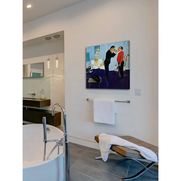 Marmont Hill House Call George Hughes Painting Print on Canvas 40 x 40