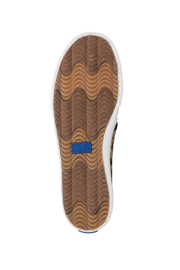 Keds Double Decker Leopard 6.5 Women's Leopard