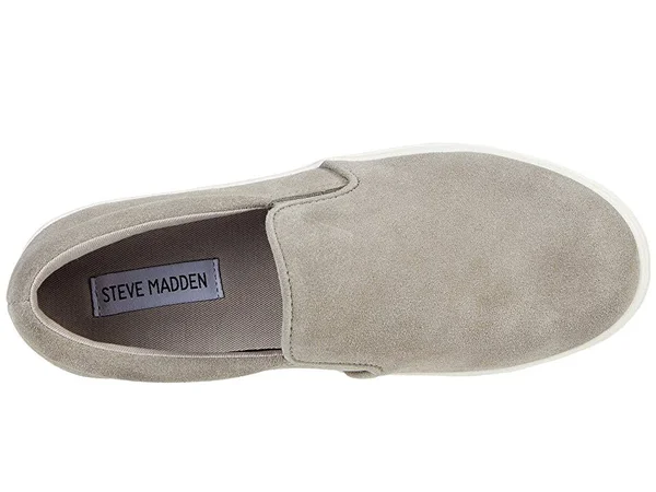 Steve Madden Women's Coulter Slip-On Sneaker Taupe 8.5