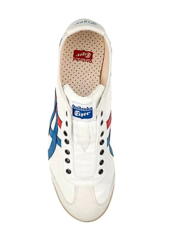 Onitsuka Tiger, Mexico 66 Slip-On, White/Tricolor