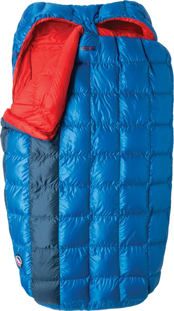 Big Agnes Sentinel 30 Double Sleeping Bag Blue/Red Double