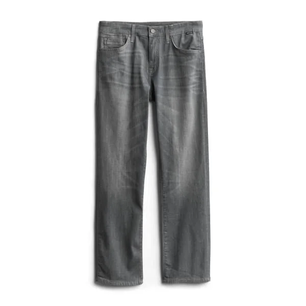 Mavi Men's Matt Mid Rise Relaxed Straight Leg Jeans