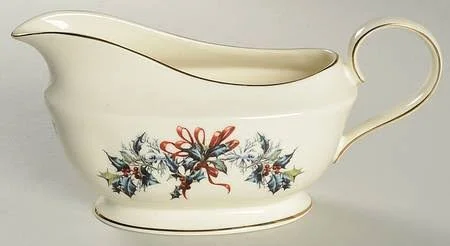 Lenox Winter Greetings Gravy Boat