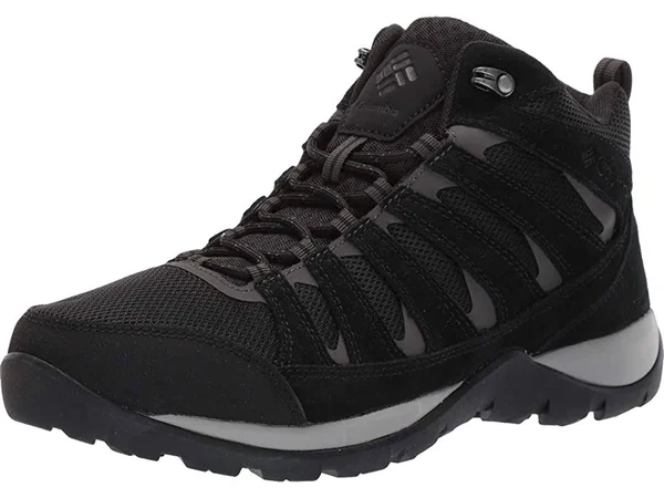 Columbia Redmond V2 Mid Waterproof Black/Dark Grey - Women's, Size: 7 Wide