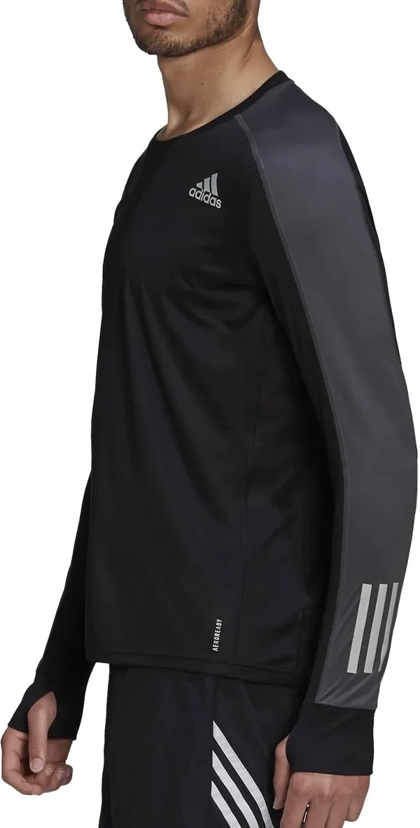 Adidas Own The Run Running Top - Black - Large