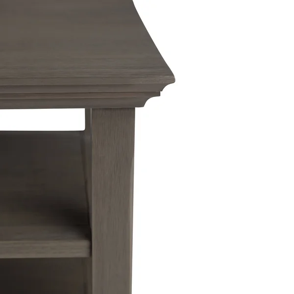 Wyndenhall Normandy Farmhouse End Side Table (Grey)